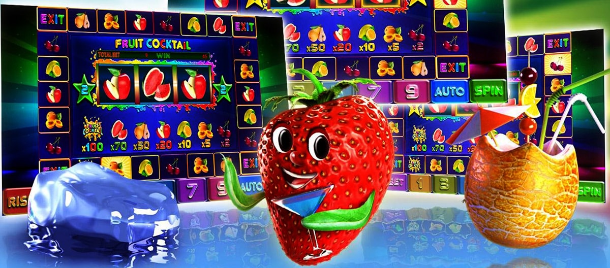 Play slot machines "Fruits" in the club of online casinos Goxbet.