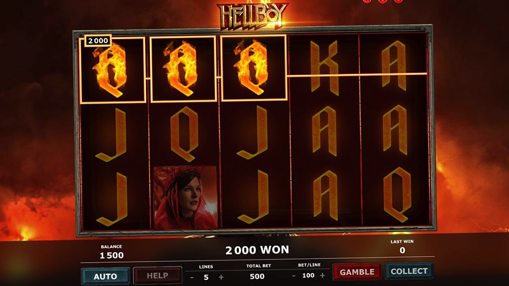 Ігровий автомат Hellboy (Хеллбой) онлайн від БрендГеймс